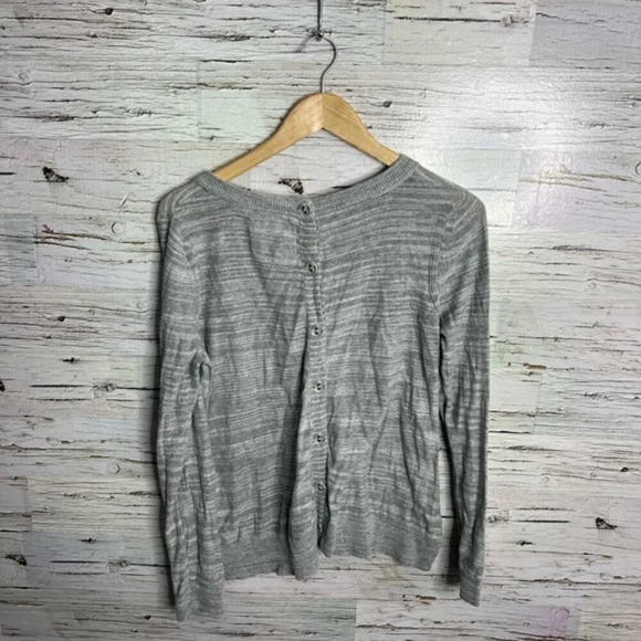 ANGEL OF THE NORTH ANTHROPOLOGIE GRAY SWEATER SZ L - Picture 12 of 12